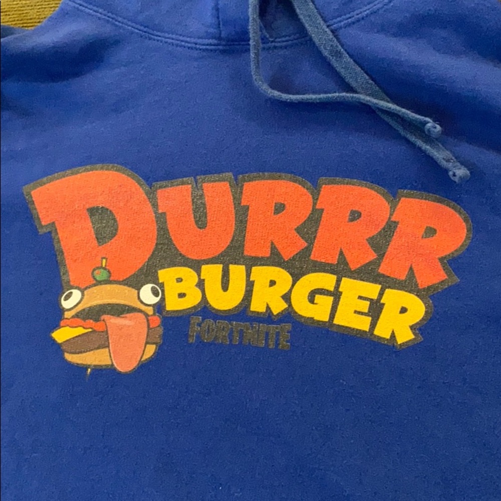 Men’s hoodie Fortnite Durrr Burger